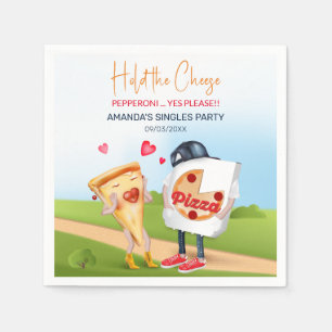 Pizza Love Funny Napkins