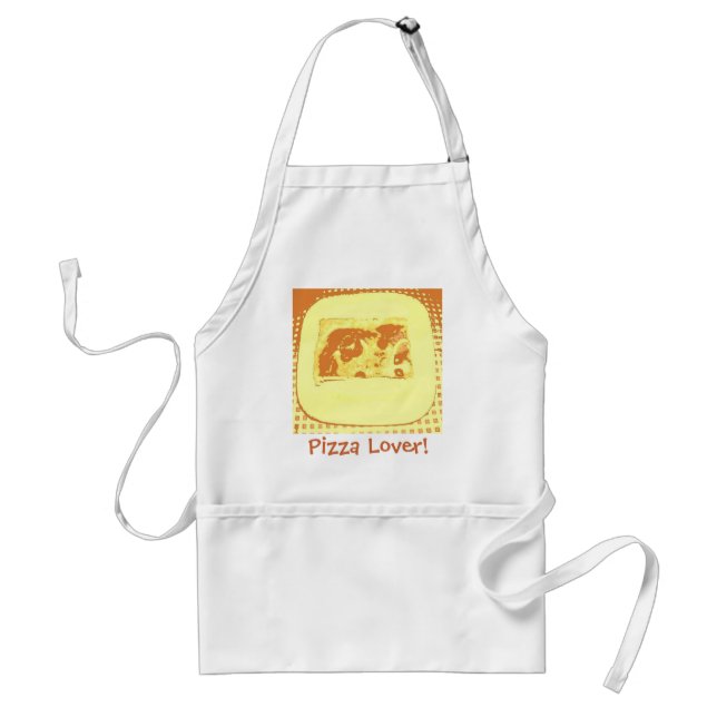 Pizza Lover! Adult Apron (Front)