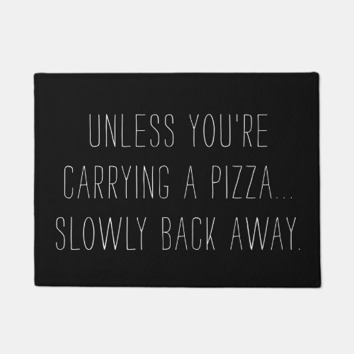 Pizza Lovers Funny Doormat