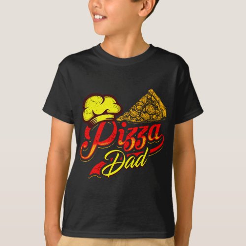 Pizza Lovers I Love Pizza Dad T_Shirt