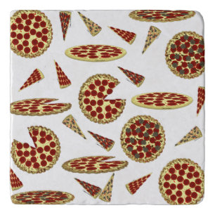 Pizza Lover's Pattern Trivet