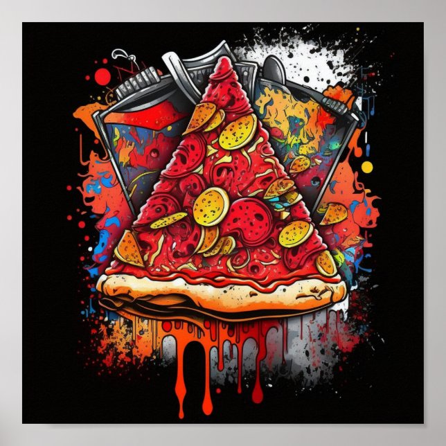 Pizza Lover's Poster (Front)