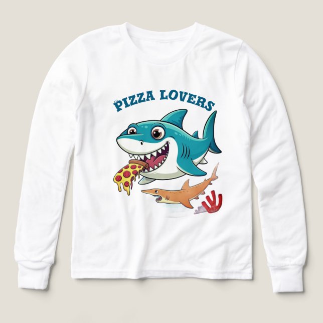 Pizza lovers Tri-Blend shirts (Design Front)