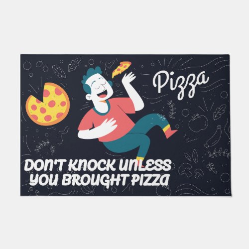 Pizza Lovers Welcome Better Have Pizza Doormat