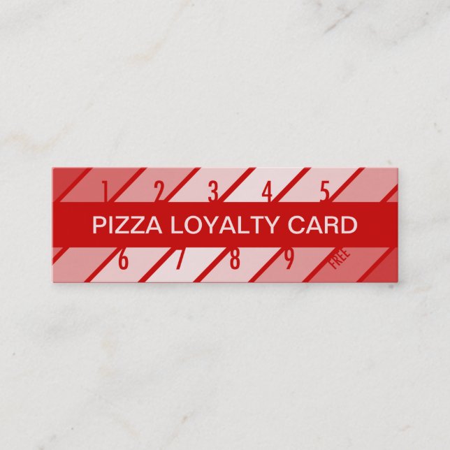 pizza loyalty card (retrograde) (Front)