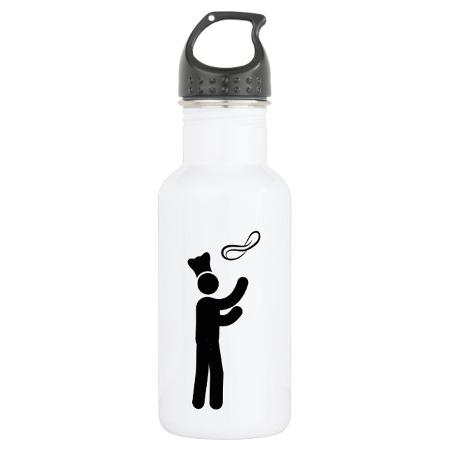 Pizza Making Water Bottle (Front)