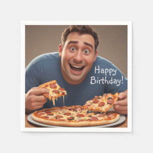 Pizza Man Napkins