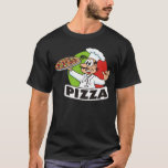 Pizza Man T-shirt at Zazzle