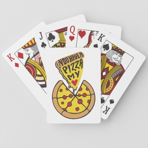 Pizza Mania Poker Cards