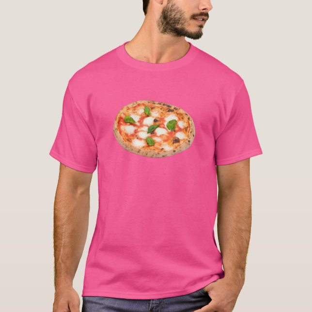Pizza Margherita Costume Easy Last Minute Hallowee T-Shirt (Front)