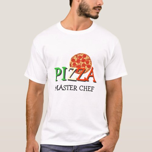 Pizza Master Chef T_Shirt