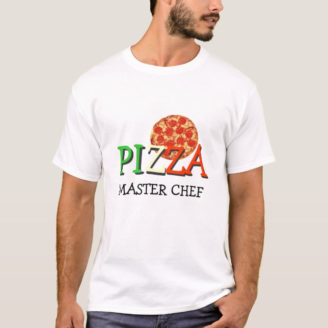 Pizza Master Chef T-Shirt (Front)