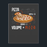 Pizza Mathematics Formula Physics Science Foodie Postcard<br><div class="desc">Funny Mathematician Fast Food Lover Gift. Pizza Mathematics Formula Physics Science Foodie.</div>