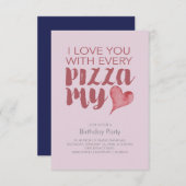Pizza My Heart Birthday Party (Front/Back)