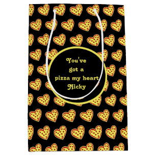 Pizza My Heart Medium Gift Bag
