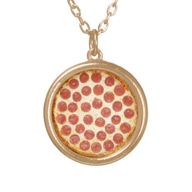 Pizza Necklace (Front)