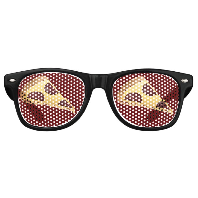 PIZZA NOVELTY FUNNY SUNGLASSES SHADES (Front)