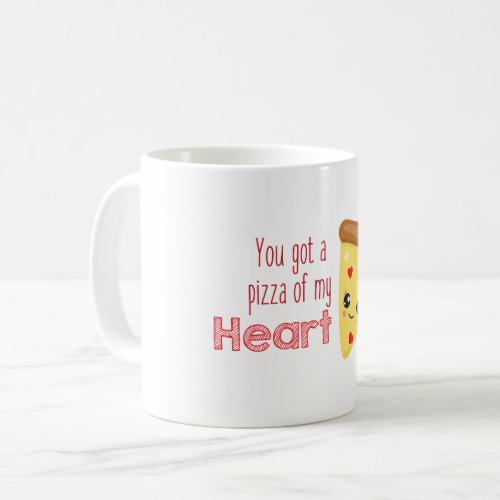 Pizza Of My Heart Coffee Mug