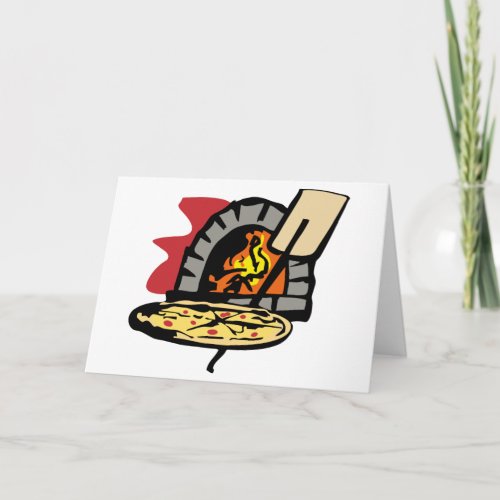 Pizza Oven Card