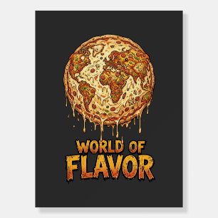 Pizza Overload Planet Foam Board