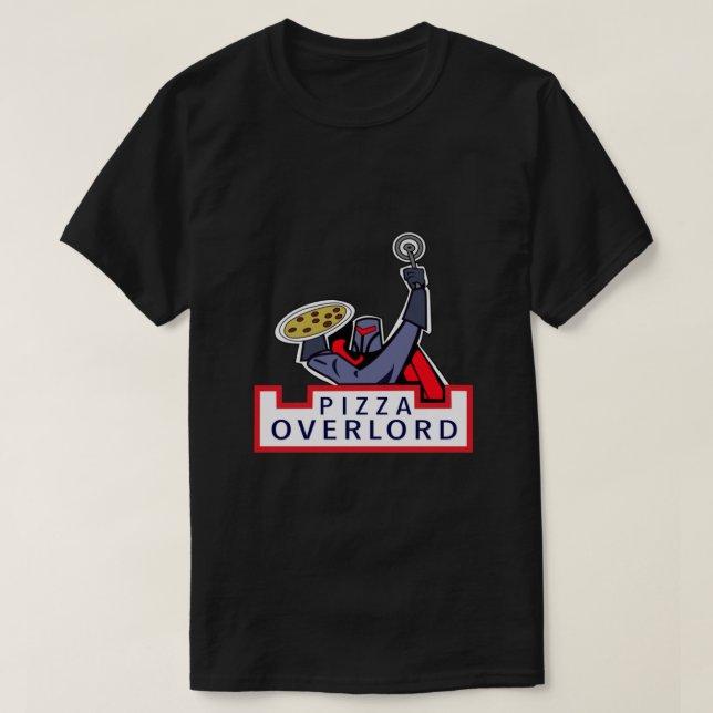 Pizza Overlord American Dad   T-Shirt (Design Front)