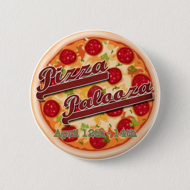 Pizza Palooza Button (Front)