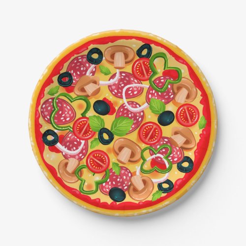 Pizza  paper plate