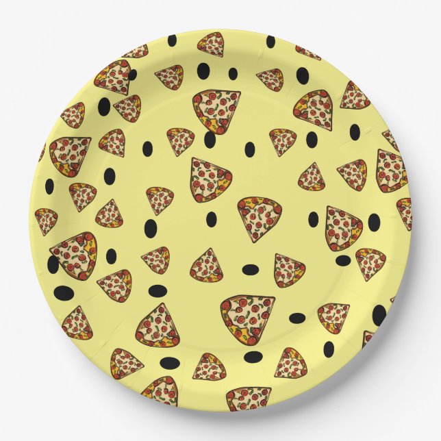 PIZZA PAPER PLATES (Front)