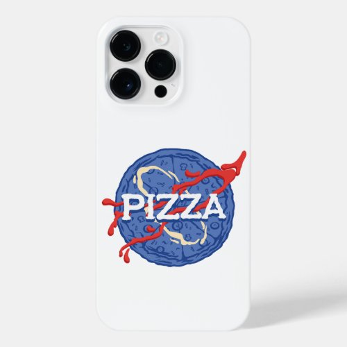 PIZZA PARODY PATTERN iPhone 14 PRO MAX CASE