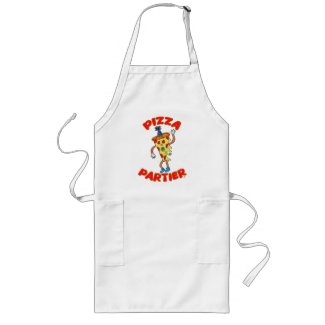 Pizza Partier Funny Cartoon Slice Design