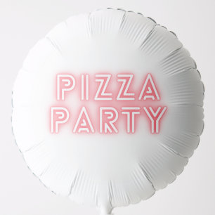 Pizza Party Balloon