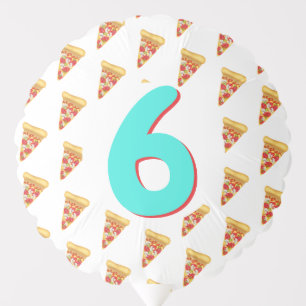 Pizza party balloon