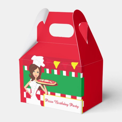 Pizza Party Favor Box