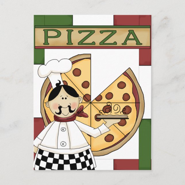 Pizza Party Invitation (Front)