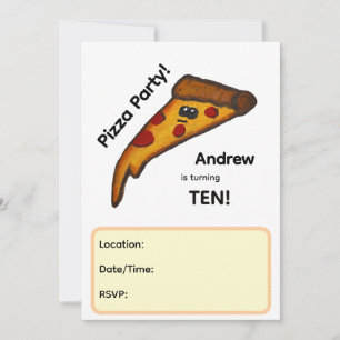 Pizza Party Invitation