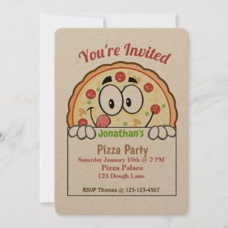 Pizza Party Invite