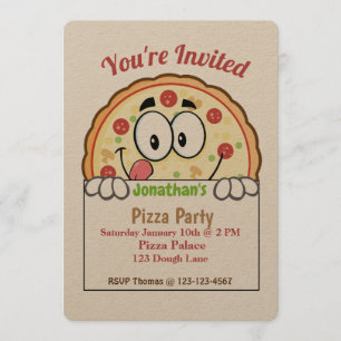 Pizza Party Invite