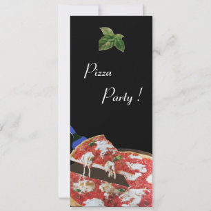 PIZZA PARTY, ITALIAN KITCHEN dinner, brunch Invitation