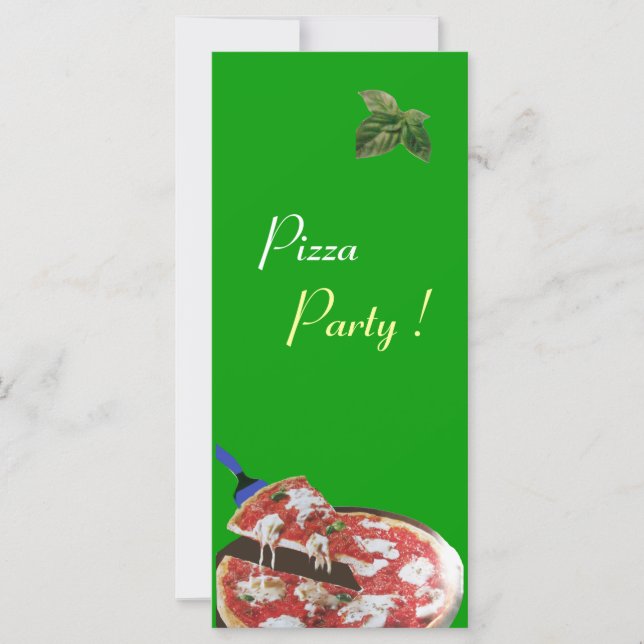 PIZZA PARTY ITALIAN KITCHEN, RESTAURANT red green (Front)