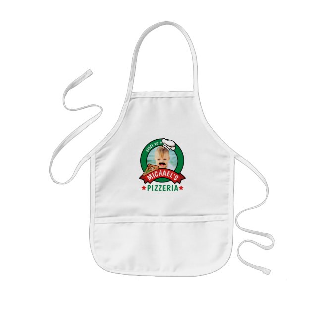 Pizza Party Kids' Apron (Front)
