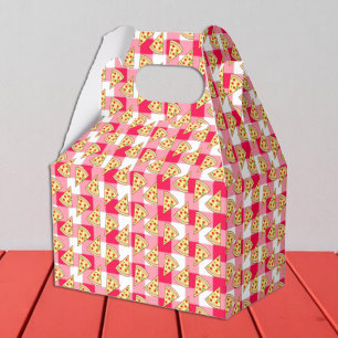 Pizza Party Kids Birthday Favor Boxes