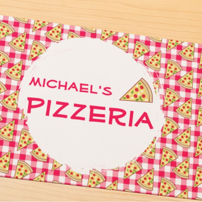 Pizza Party Kids Birthday Placemat (Creator Uploaded)