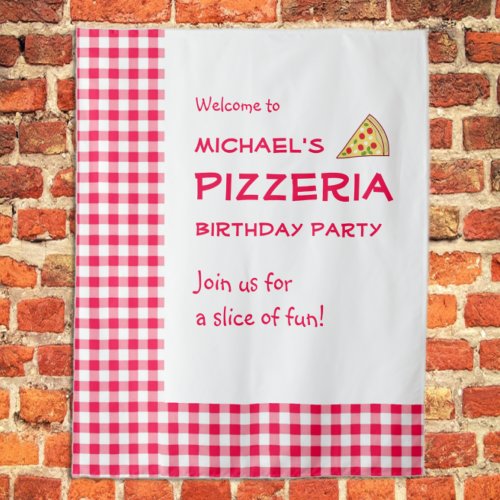 Pizza Party Kids Birthday