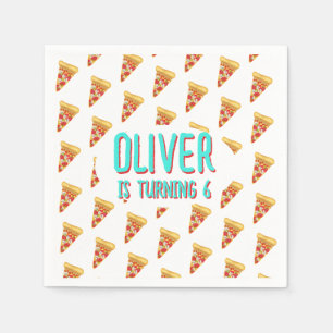 Pizza party napkins