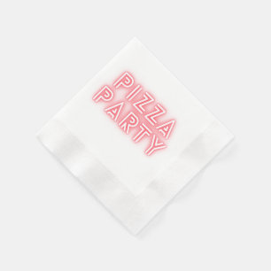 Pizza Party Napkins