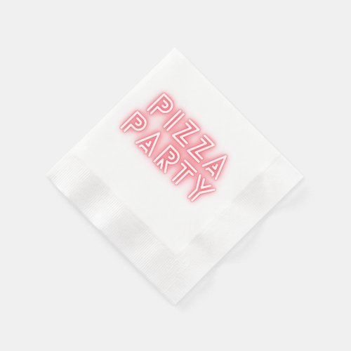 Pizza Party  Napkins