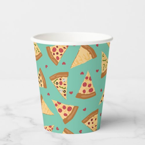 Pizza Party Paper Cups