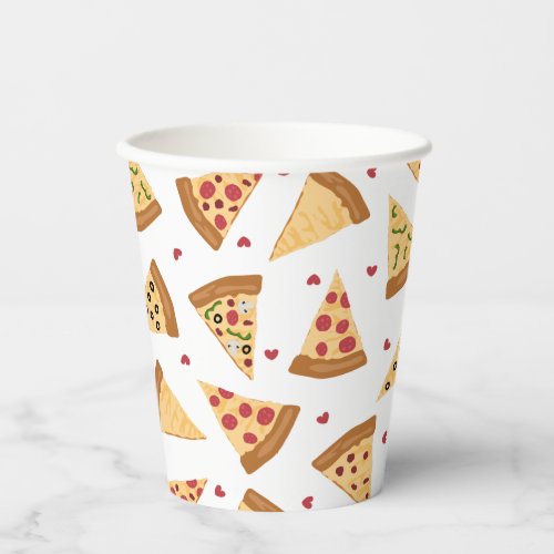 Pizza Party Paper Cups