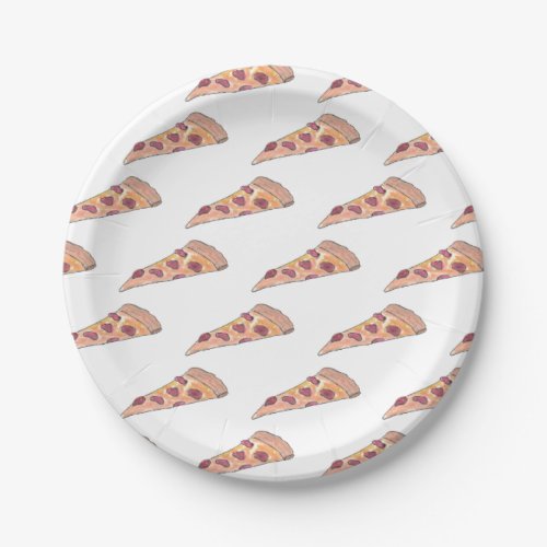 Pizza Party Paper Plates