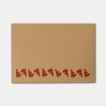 Pizza Party Post-it Notes by Rockethousebirdship at Zazzle
